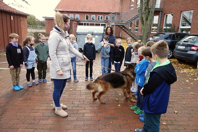 Tierischer Besuch im Rahmen des Sachunterrichts