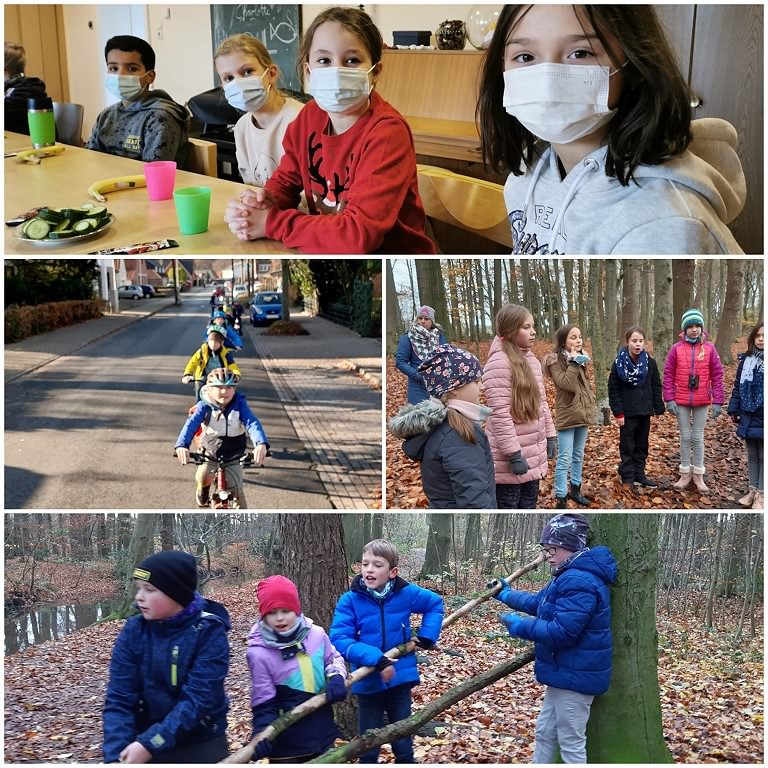 Waldtag der 4b im Kirchweyher Ellernbruch II