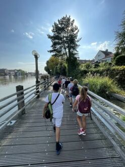 Die 4a, 4b und 4c fahren nach Leer